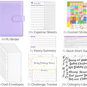 ✍️Purple Beginner Budget Binder